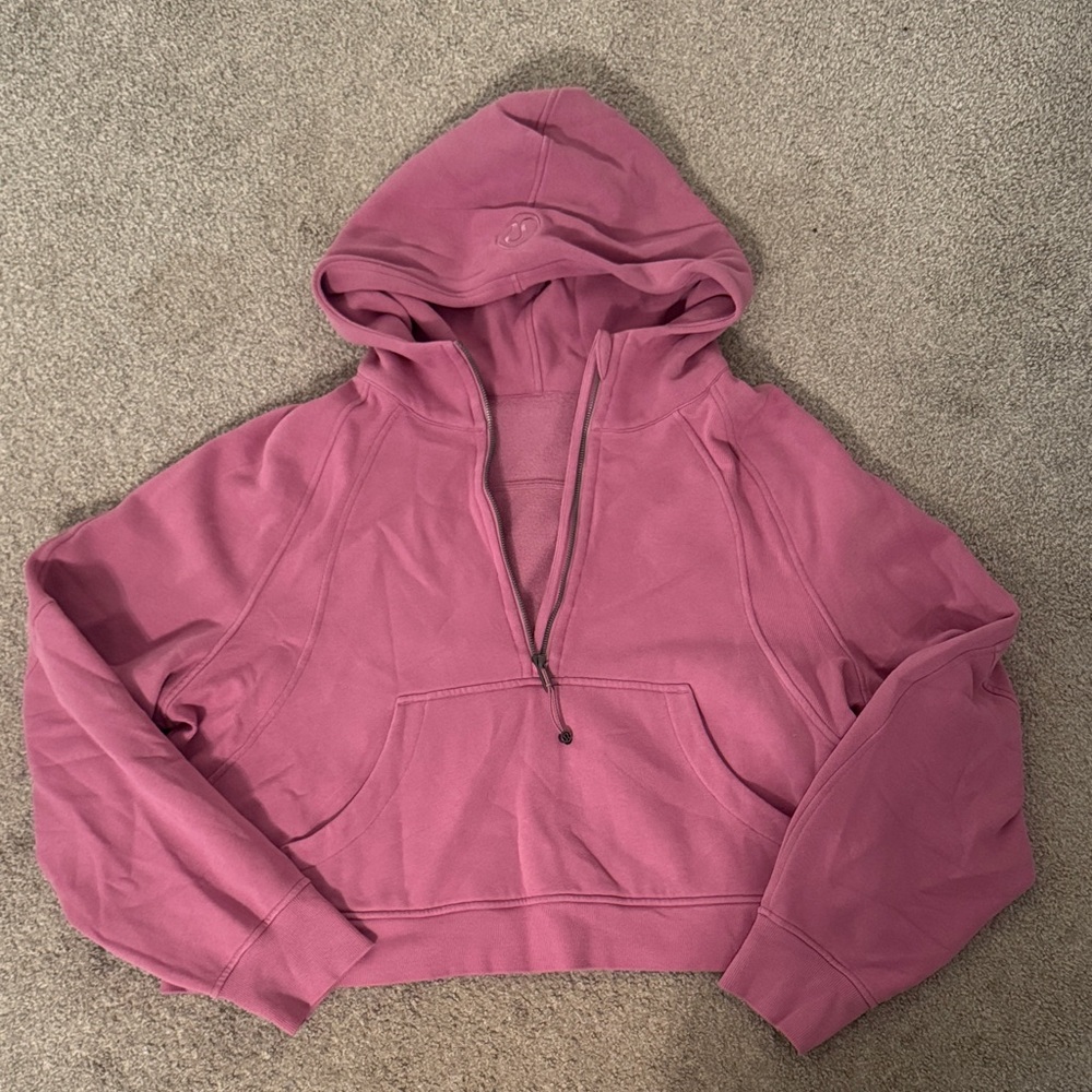 Lululemon Oversized Scuba Hooded Half Zip